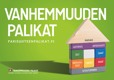 Vanhemmuuden palikat a2 -juliste