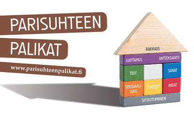 Parisuhteen palikat -teemakortti (50 kpl)