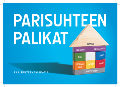 Parisuhteen palikat -teemakortti (50 kpl)