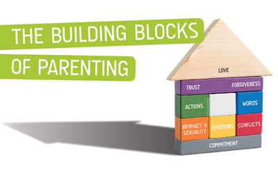 The building blocks of parenting -theme card (50)