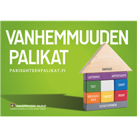 Vanhemmuuden palikat a3 -juliste