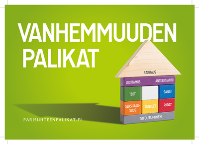 Vanhemmuuden palikat -teemakortti (50 kpl)